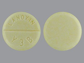 Lanoxin 0.125 Mg 100 Tablet By Concordia Pharmaceutical