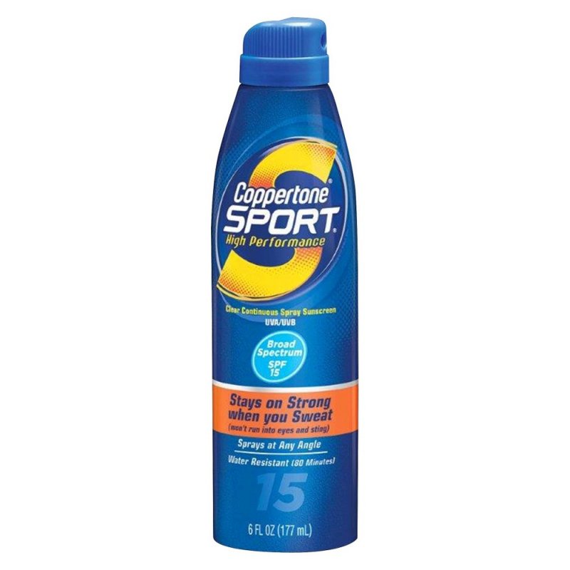 Coppertone Sport Continuous Spf 15 Spray 6 Oz