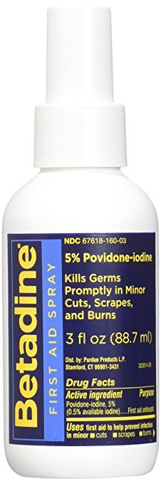 Betadine First Aid Spray 3 Oz