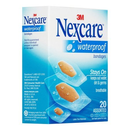 Image 0 of Nexcare Advance Assorted Waterproof Bandages 10 Ct
