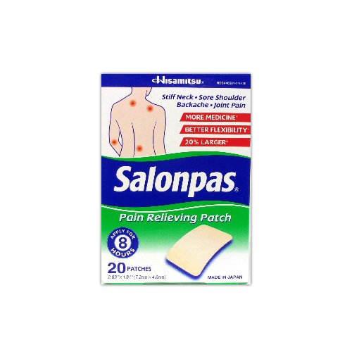 Salonpas Pain Reliving 20 Patches