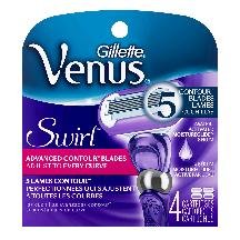 Gillete Venus Swirl Refill 4 Ct