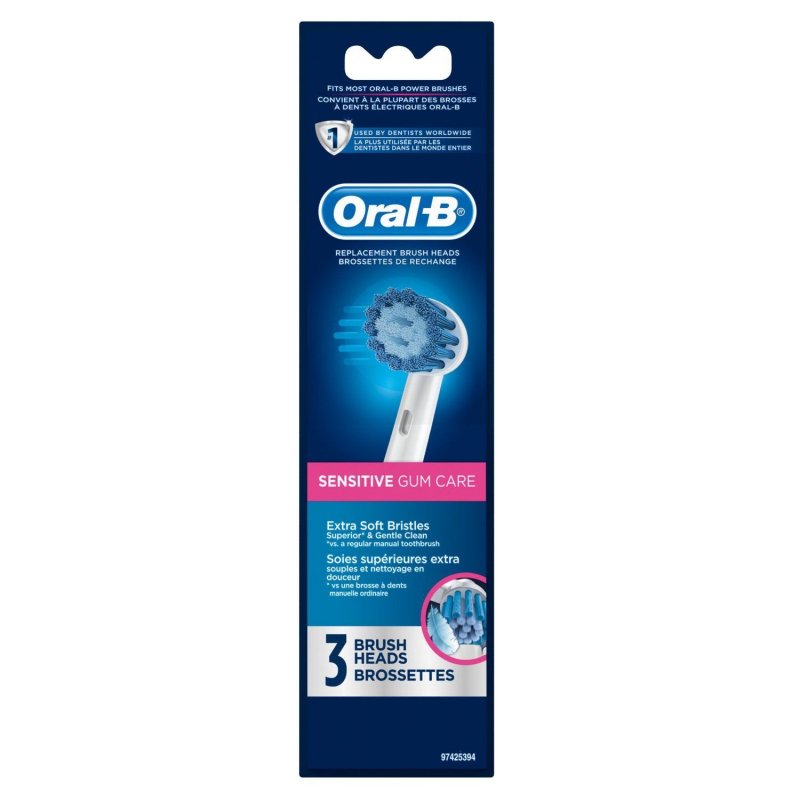 Oral B Toothbrush Precision Ref Sensitive 3 Ct