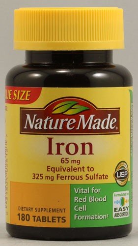 Nature Made Iron 65 Mg 180 Tablet