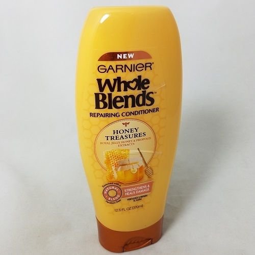 Image 0 of Garnier Whole Blends Honey Treasure Conditioner 12.5 Oz