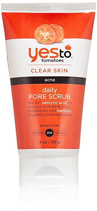 Yes To Facial Pore Scrub Tomatoes 4 Oz
