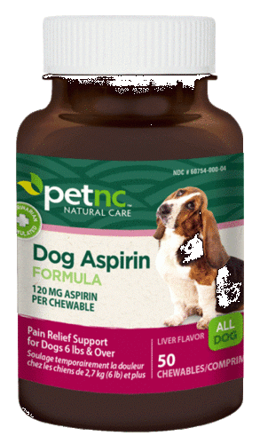 Pet Nc Canine 120 Mg Aspirin 50 Chewable Tablet