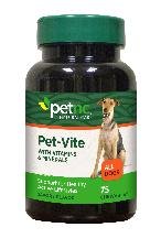 Image 0 of Pet Nc Pet Vite 75 Chewable Tablet