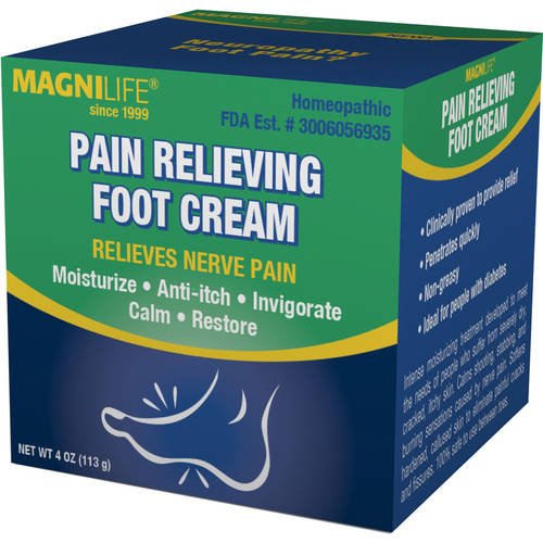 Magnilife Pain Relieving Foot Cream 4 Oz