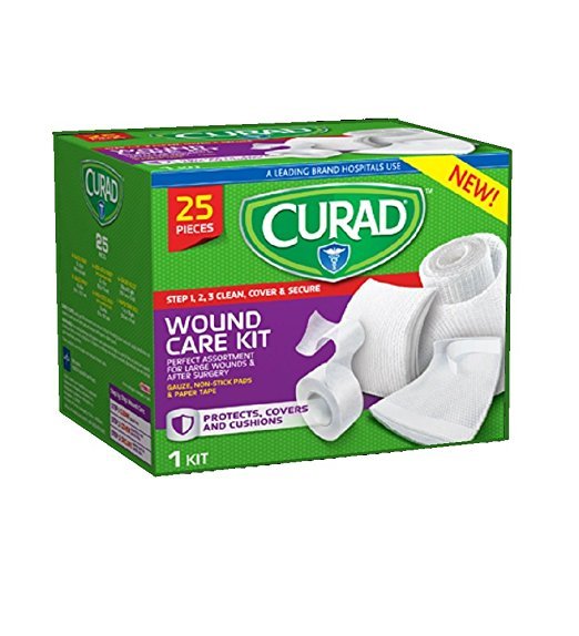 Curad Wound Care Kit 25 Pc