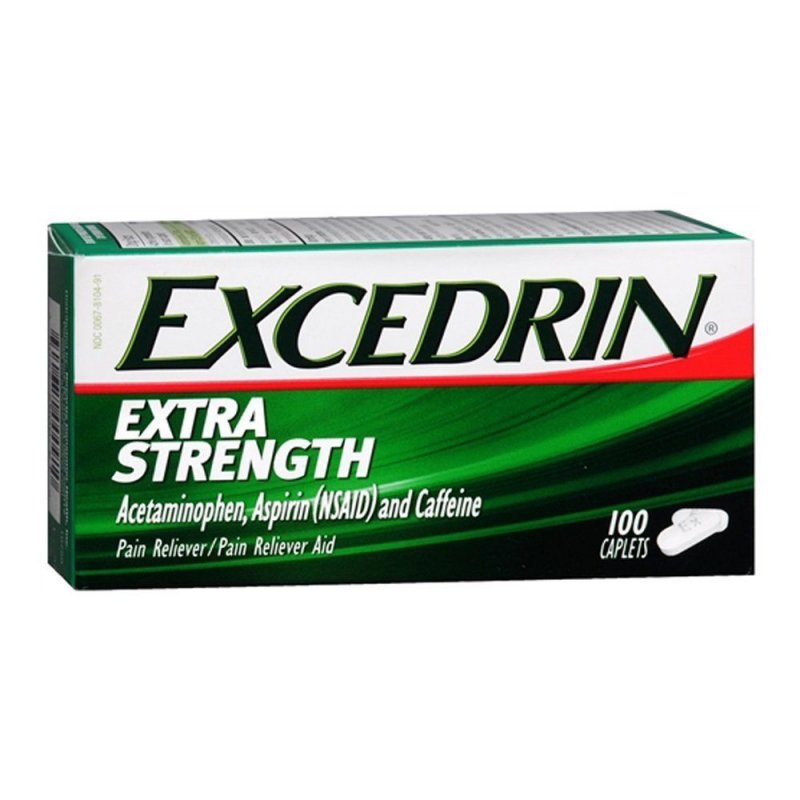 Excedrin Extra Strength 100 Caplets