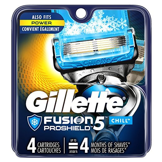 Image 0 of Gillete Fusion Pro Shield Child Cart 4 Ct