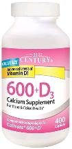 Image 0 of 21 St Century Calcium 600 Mg + D3 Tablet 400 Ct