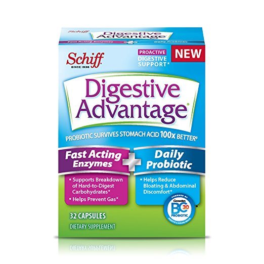 Image 0 of Digestive Advantage Fast Enzyme Probiotic 32 Caps