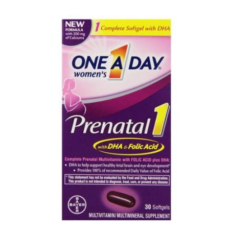 Image 0 of One A Day Women's Prenatal 1 Soft Gels 30 Ct