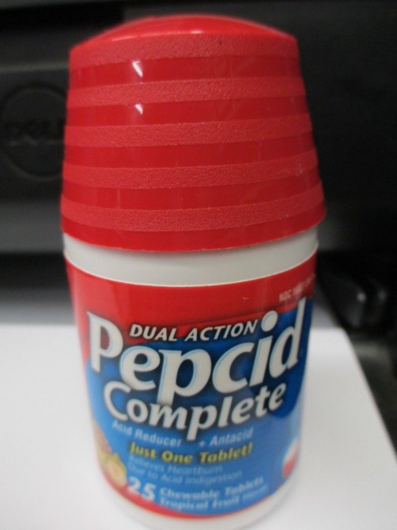 Image 0 of Pepcid Complete Chewable Fruit 25 Ct