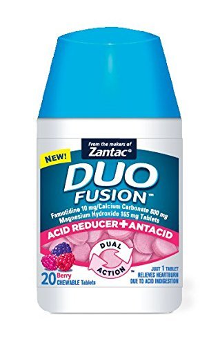 Zantac Duo Fusion Mix Berry 20 Chewable Tablet