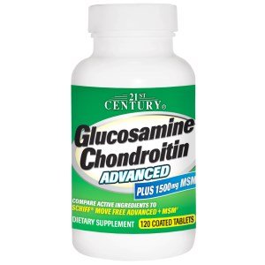 Image 0 of 21st Century Glucosamine Chond Advanced + MSM 120 Tablet
