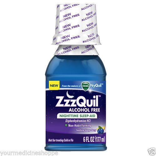 Zzzquil Mango Berry Syrup 6 Oz