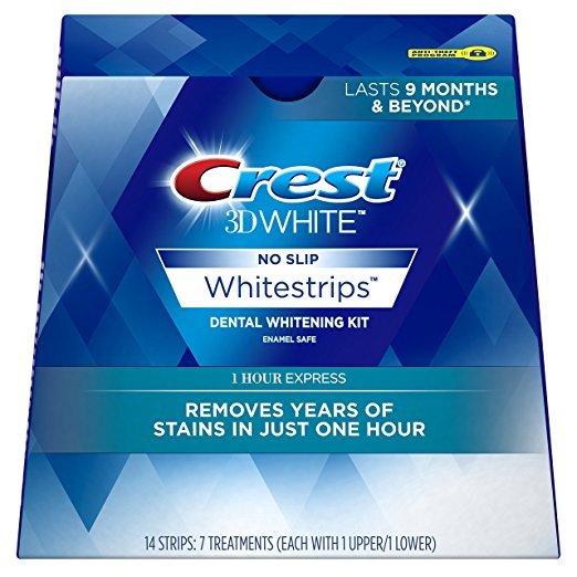 Clean 3D White Strips 1 Hour Express 7 Ct