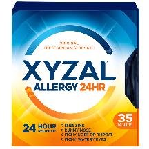 Image 0 of Xyzal Otc 24 Hour 5 Mg 35 Tablet