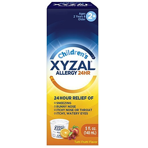 Xyzal Otc Child 5 Mg Oral Solution 5 Oz