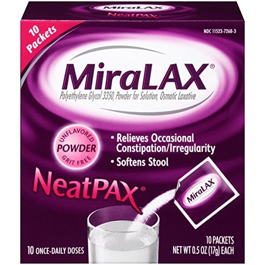 Miralax Powder Singe Dose Packet 1 Ct