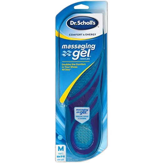 Dr. Scholls Comfort Massage Gel Insole for Men 1 Pr