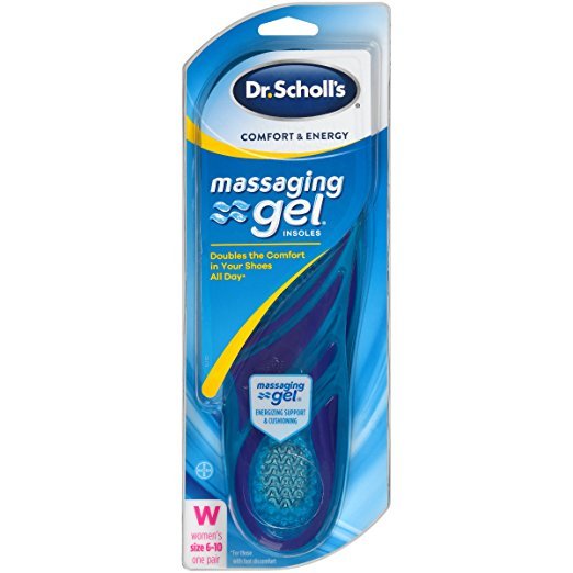 Dr. Scholls Comfort Massage Gel Insole for Women 1 Pr