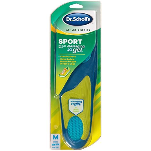 Dr. Scholls Sport Massage Gel Insole for Men 1 Pr