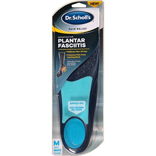 Dr. Scholls Pain Ortho Planter Facilities Insole For Men 1 Pr