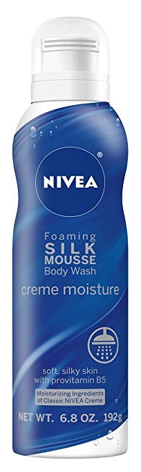 Image 0 of Nivea Silk Mousse Cream Body Wash 6.8 Oz
