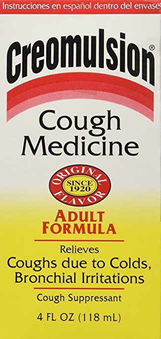 Image 0 of Creomulsion Adult Cough Syrup Formula 4 Oz