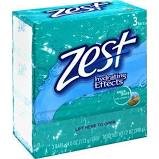 Zest Aqua Bath Bar 3 x 4oz