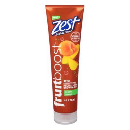 Image 0 of Zest Fruit Boost Shower Gel Peach Mango 10oz