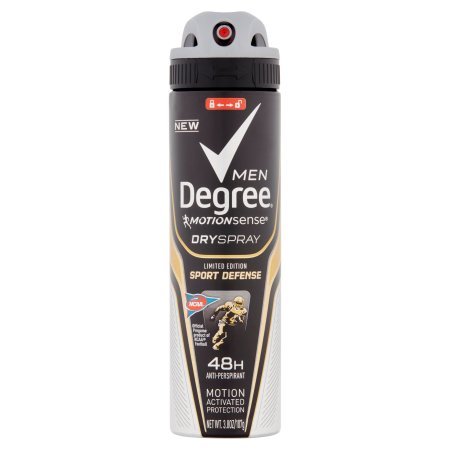 Degree Antiperspirant Deo Dry Spray Sports 3.8oz