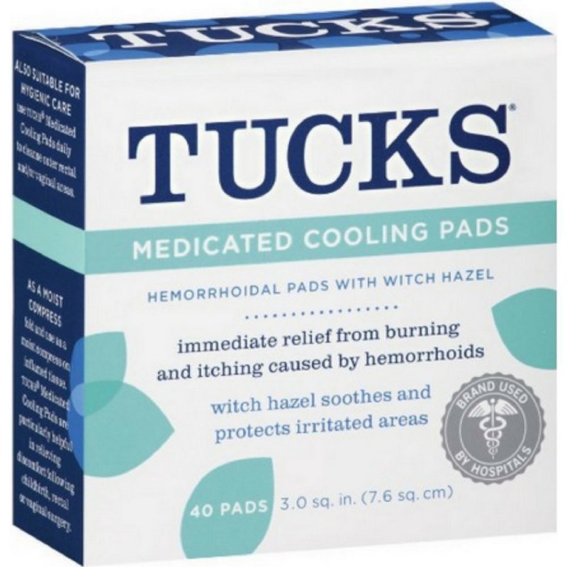 Tucks Pads 40ct
