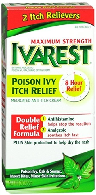 Ivarest Poison Ivy Itch Relief Cream 2oz