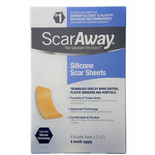 Image 0 of Scaraway Silicone Scar Sheet 8ct