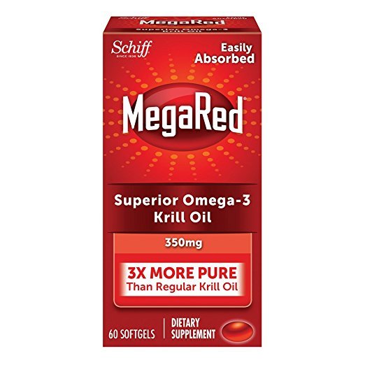 MegaRed Omega3 Krill Oil 350mg 60 Soft Gel Capsules