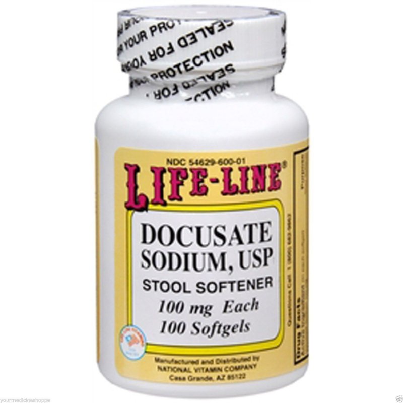 Image 0 of Natures Blend Docusat Sodium 100mg 100 SGC