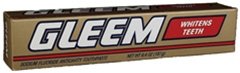 Gleem Sodium Fluoride Anticavity Toothpaste 6.4 Oz