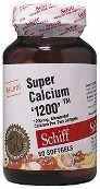 Schiff Calcium 1200 With Vitamin D Capsules 60