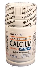 Calcium+D Oyster 500 Mg 300 Tablet By Major Pharma