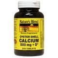 Image 0 of Natures Blend Calcium Oyster + D 500 Mg 200 Tablet