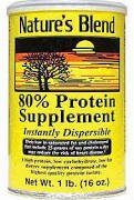 Image 0 of Natures Blend Protein 80% Soy Powder 16 Oz