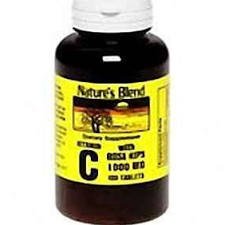Image 0 of Natures Blend Vitamin C With Rose Hips 1000 Mg Tablets 100