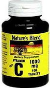 Image 0 of Natures Blend Vitamin C 1000 Mg Tablets 100