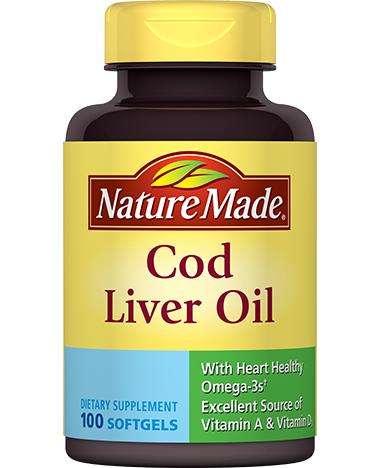 Nature Made Cod Liver Oil Soft Gels 100