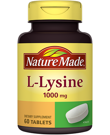 Image 0 of Nature Made L-Lysine 1000 Mg Tablets 60
